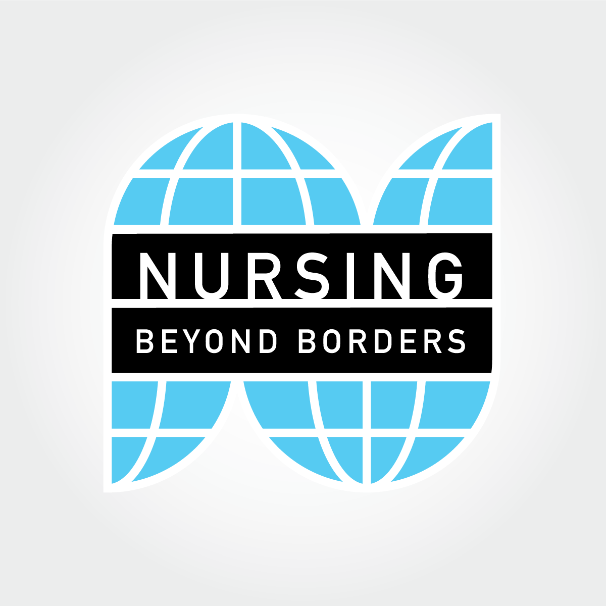 Nursing Beyond Borders logo map as an N