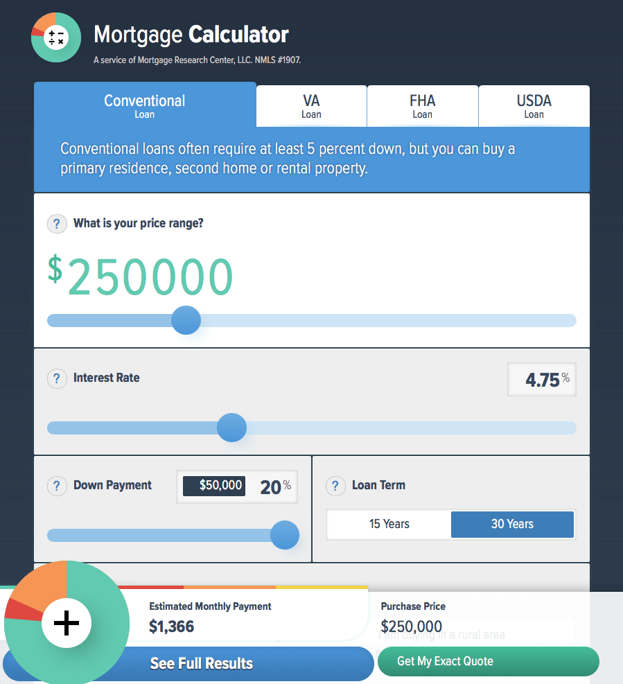 Comparison Calculator homepage